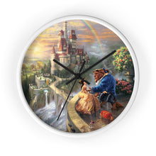 Load image into Gallery viewer, Beauty and the Beast Wall clock