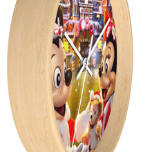 Load image into Gallery viewer, Mickey &amp; Minnie Christmas Wall clock