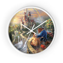 Load image into Gallery viewer, Beauty and the Beast Wall clock