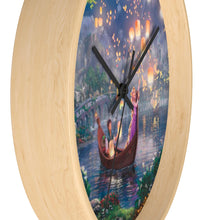 Load image into Gallery viewer, Tangled Rapunzel Wall clock