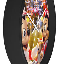 Load image into Gallery viewer, Mickey &amp; Minnie Christmas Wall clock