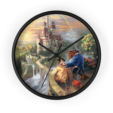 Load image into Gallery viewer, Beauty and the Beast Wall clock