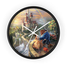 Load image into Gallery viewer, Beauty and the Beast Wall clock