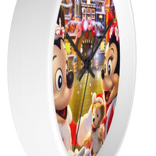 Load image into Gallery viewer, Mickey &amp; Minnie Christmas Wall clock