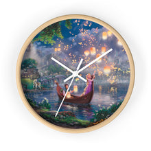 Load image into Gallery viewer, Tangled Rapunzel Wall clock
